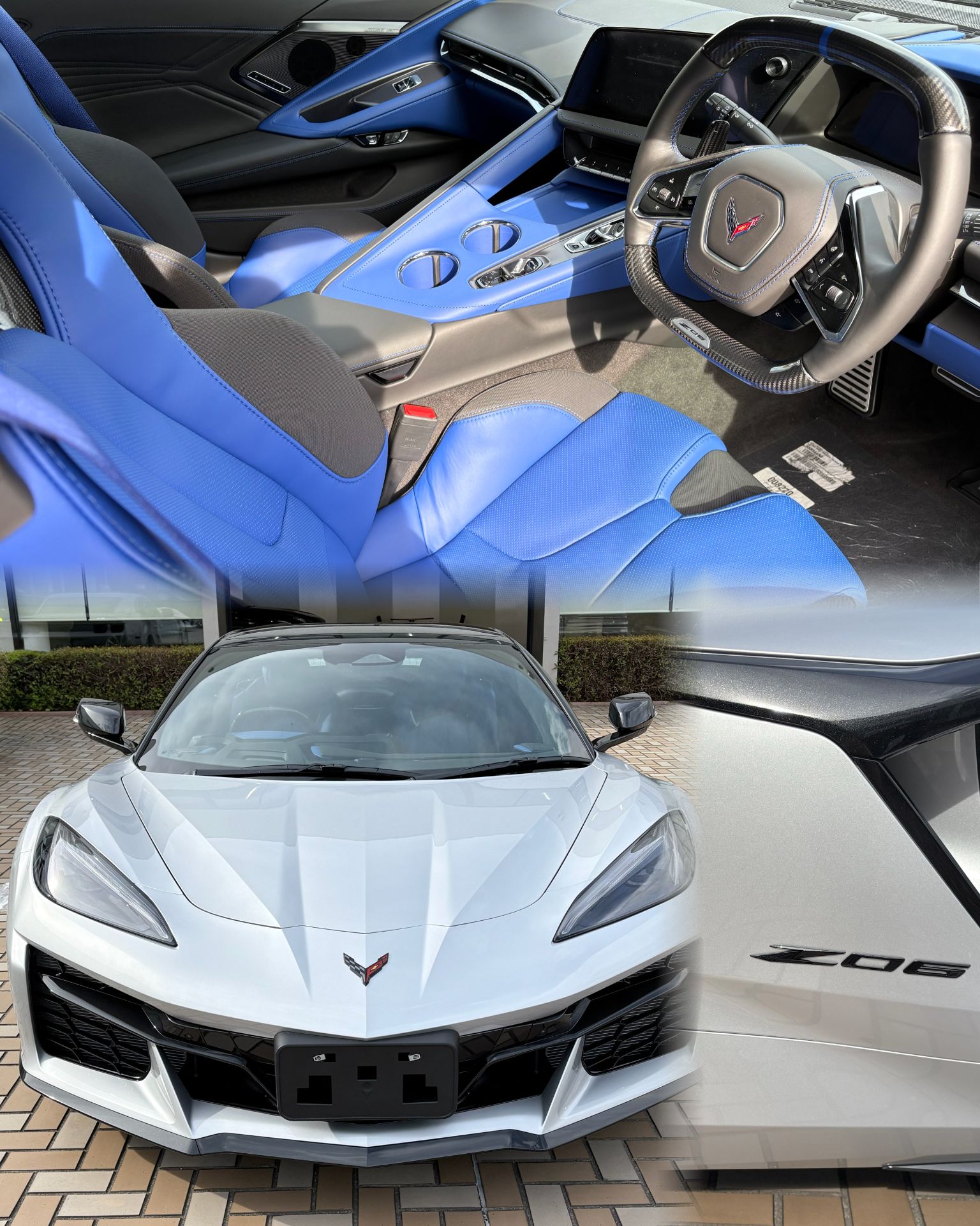 新車即納車】Z06 Convertible 3LZ Santorini Edition入荷しました